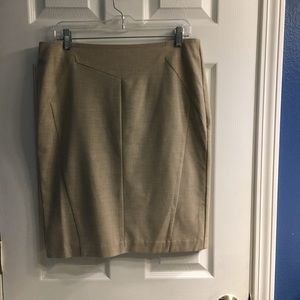 Worthington Tan Pencil Skirt